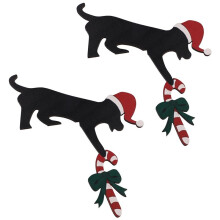 Christmas Door Toppers Decor, Top Door Frame Corner Sign Decorations, Home Frame Decor Ornament for Home Decor I