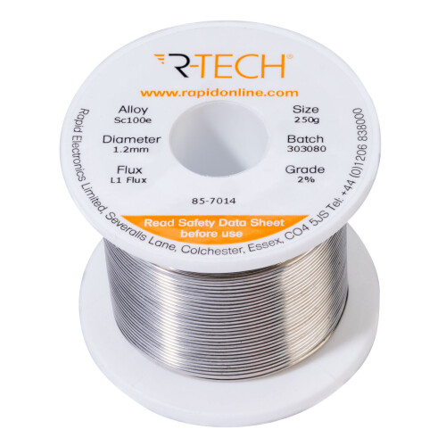 R-TECH 857014 SC100e Solder 2% L1 Flux