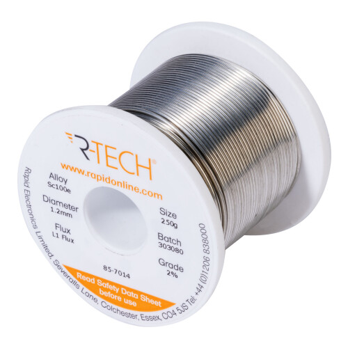 R-TECH 857014 SC100e Solder 2% L1 Flux 2
