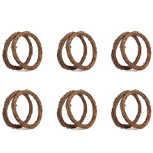 12PCS 14 Inch Grapevine Wreaths Vine Branch Wreath Rattan Wreath Garland for DIY Christmas or Wedding Decors
