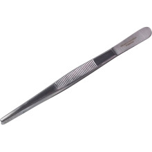 Sohngen 2002210 Anatomical Forceps - Flat-Round Tips - 140mm - Stainless Steel