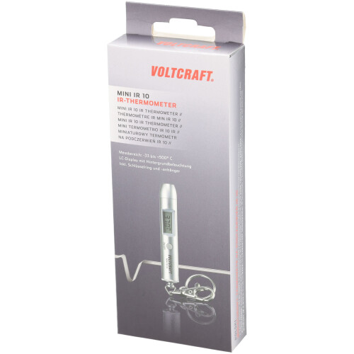 VOLTCRAFT MINI IR 10 Keyring IR Thermometer 2