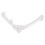 2X Valance Clips Suportes de Cortinas Verticais de Plástico de 3,5 Polegadas Cortinas Verticais Transparentes para Peças de Cortinas Componentes 1