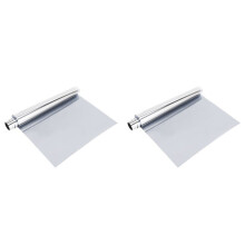 2X PelíCula de Ventana de Espejo Unidireccional Etiqueta de Vidrio de Bloqueo Solar PelíCula Reflectante de Control de Calor PelíCula de Ventana