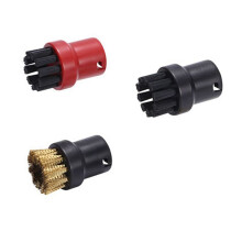 6Pcs Nozzle Nylon Brass Bristle Brushes for SC1 SC2 SC3 SC4 SC5 SC7 EasyFix Mop Cloth Rags Steam Cleaner Parts