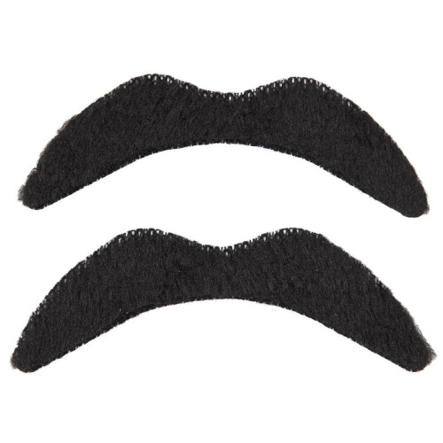 72  Fausses Moustaches Auto-Adhesives/pour le Bal Costumee 1