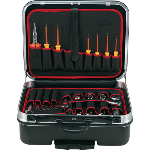 Toolcraft 821400 Rigid Tool Case With Wheels 515 x 435 x 265mm 2