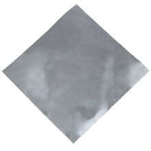 Nette 500 Stueck Suessigkeiten Suesswaren Paket Folie Papier Schokolade Bonbon Folie Huellen Quadratisch (Silber)