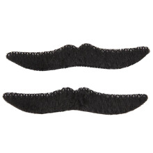 60 Pack Self Adhesive Assorted Fake Moustache / Mustache Set Fancy Dress Party Birthday Stylish