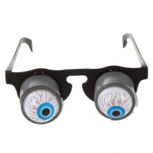 3X Halloween Carnaval Parti Joke Plastique Horreur Choc Yeux Lunettes Jouet