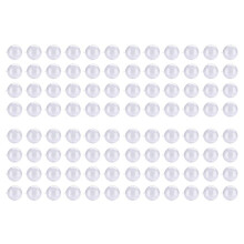 96 Balls DIY 70mm Christmas Tree Hanging Transparent Transparent Plastic Filled Ornament