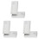 6PCS for FLASHFORGE AD 5M/5M Pro Activated Carbon Air Filter for FDM 3D Printers for Flashforge Adventurer Air Filter 1