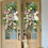 2X Easter Rabbit Front Door Wreath for Front Door,Easter Bunny Butt Shape Garland Wall Decor Spring Wreath Decoration 5