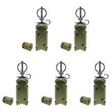 5X Perimeter Trip Wire Alarm Device 12 Gauge Accessories with 22 Option Early Warning Security System