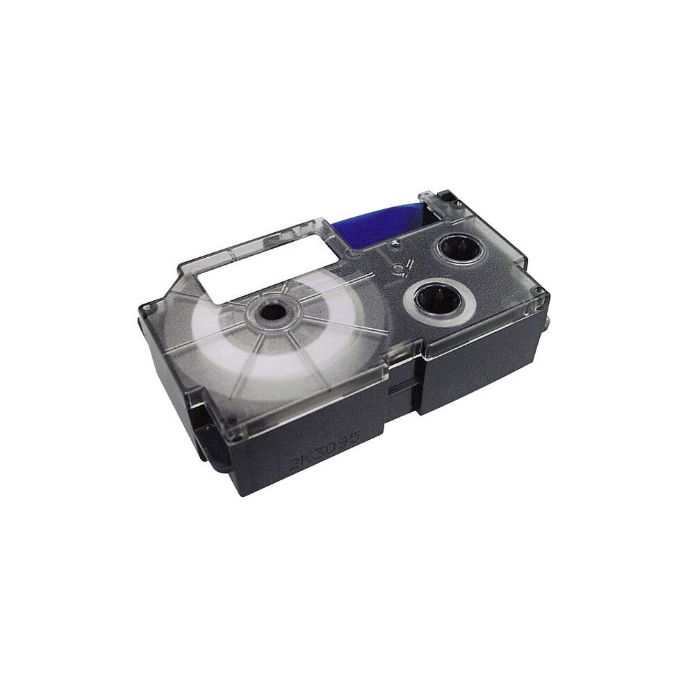 Casio Xr-24X1 Black Font On Clear Label Printer Tape 24Mm X 8M