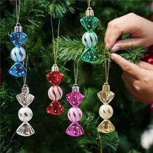 48PCS Christmas Tree Decoration Ornaments for Christmas Hanging Seasonal Decoration Holiday Decoration