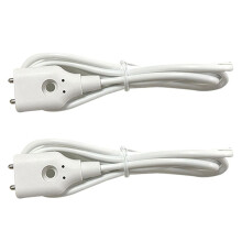 2X Water Leakage Alarm Detector with Wired Sensor 1 Meter Cable Water Level Sensor Probe Dual Metal Poles