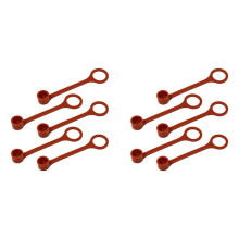 10X Küchengeräte Hochtemperatur-Silikon-Düsenabdeckung, Silikon-Schutzabdeckung