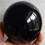 3pcs 80MM Natural Black Sphere Large Crystal  Healing Stone with Base 6