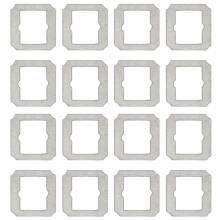 16x Washable Wipes Cleaning Cloths for Winbot , W-CC02-0012 Replacement Pad, Cleaning Robot Accessories