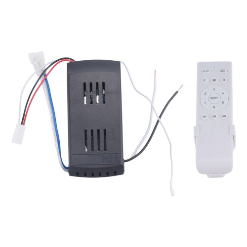 4X Universal Ceiling Fan Remote Control Kit Replacement, 6-Speed & Timing, Remote Replacement for  Ceiling Fan Light 1