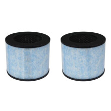 Filtre de Remplacement F100 pour Purificateur D'Air Instant AP100, Petit Format, avec Revêtement Antimicrobien et Filtre à Charbon Actif, 2 Pièce