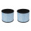 F100 Filter Replacement for Instant AP100 Small Air Purifier with Antimicrobial Coating and Activated Carbon Filter 2Pcs 1