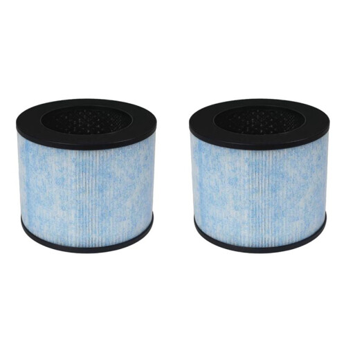 F100 Filter Replacement for Instant AP100 Small Air Purifier with Antimicrobial Coating and Activated Carbon Filter 2Pcs