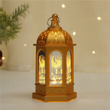2X Eid Mubarak Led Lantaarn Ornamenten Ramadan Lantaarn Nachtlampje Verlichting Home Decoraties Ramadan Festival Party Geschenken,J