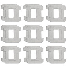 18x Reinigungspads für Winbot W1 / W1 Pro W2 / W2 Omni, Ersatz-Mikrofaser-Wischtuch