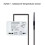 2X Tuya  Zigbee  with Temperature Sensor Passive Dry Contact Zigbee Relay Work with Home Assistant  7-32V 2
