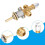 2X Gas Fireplace Fire Pit Flame Failure Control Valve Kit Fire Pit Thermocouple Replace Control Valve Fireplace Parts 4