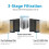 -H128 Replacement Filter Compatible for LEVOIT -H128 Air Purifier, -H128 H13 True HEPA Replacement Filter 6 Pack 1