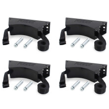 4X Suporte para Tanque de Propano, Suporte para Cilindro de Gás, Suporte para Montagem Na Parede Do Cilindro, Suporte para Cilindro de Gás para