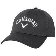 (One Size, Charcoal) Callaway Golf Mens 2026 Tour Logo Adjustable Baseball Cap