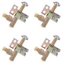 4X Burner One Way Flame Bracket Can Have Natural or LP Gas 2 Hole Propane /Butane Heavy Assembly