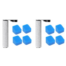 2X för Midea GX5 Golvskrubber Vakuumbyte Roller Borste Tvättbar Svamp