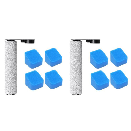 2X for Midea GX5 Floor Scrubber Vacuum Replacement Roller Brush Washable Sponge