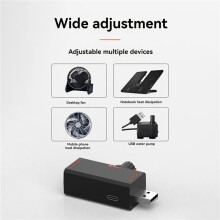 2X 5W 5V Fan Speed Controller Induction Speed Controller with Protection USB Interface Laptop Cell Phone Cooling