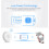 Tuya Zigbee Water Sensor Water Detector for Home Remote Alarm Security Soaking Sensor  Home 8