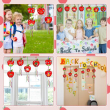 Children'S Wind Chime Ornaments DIY Painted Birthday Party Art Activity Decoration Pendant,Flower Set