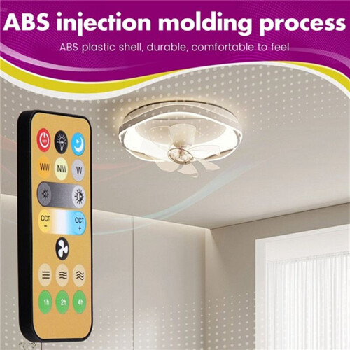 30pcs Wireless Switches, 3-Speed Timing Remote Control, for E27 Ceiling Fan Light, 1-4h Timing Remote Control 2