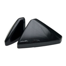 Door Side Rearview Mirror Cover Cap Protection for 2024 Exterior Accessories Bright Carbon