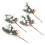 Artificial Pine Needle Artificial Plant Decoration Christmas Decorative Wreath Material 5