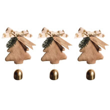 Christmas Tree Pendant Happy New Year Bell Pendant Merry Christmas Home Decorations Christmas Ornaments Couple Gifts B