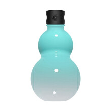 Kürbisflasche im Chinesischen Retro-Stil, 900 Ml, Kürbis-Wasserflasche, Kürbis-Sport-Wasserflasche, Wasserflasche mit Großem Fassungsvermögen, D