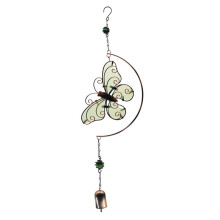 Mariposa Luminosa Carillón de Viento Impermeable Viento Spinner Al Aire Libre Ventana Colgante Decoración para Patio Jardín