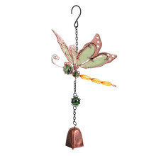 Vindklocka Dragonfly Wind Chime Metal Wind Chime med Dragonfly Design Utomhus Trädgårdsdekoration för Fönstergård B