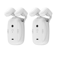 Dubbel TUYA ZigBee Gardiner Robot Roman Rod Track Automatisk Gardinöppnare Fjärrkontroll Gardinmotor Life