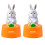 Kitchen Countdown Cartoon Animal Shape Mechanical  Tool Student Study Exam Timing Tool Orange 1